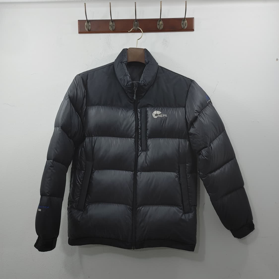 M 네파 남성 블랙 800 구스다운 점퍼 패딩 상품이미지1