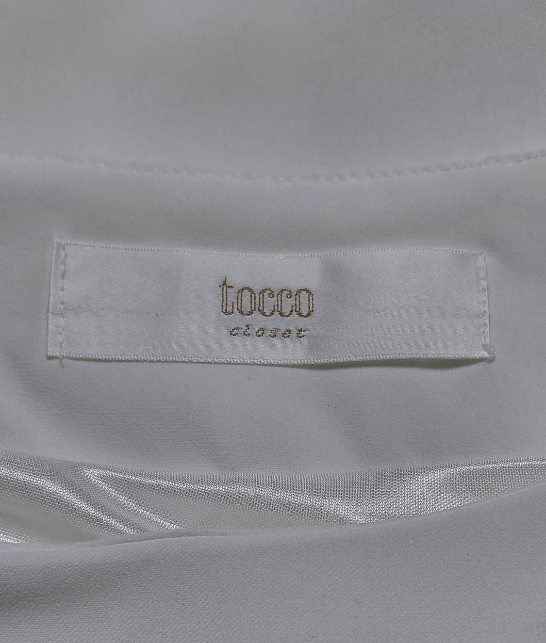 [tocco closet] 토코 클로젯 어깨 리본 레이스 블라우스 상품이미지5