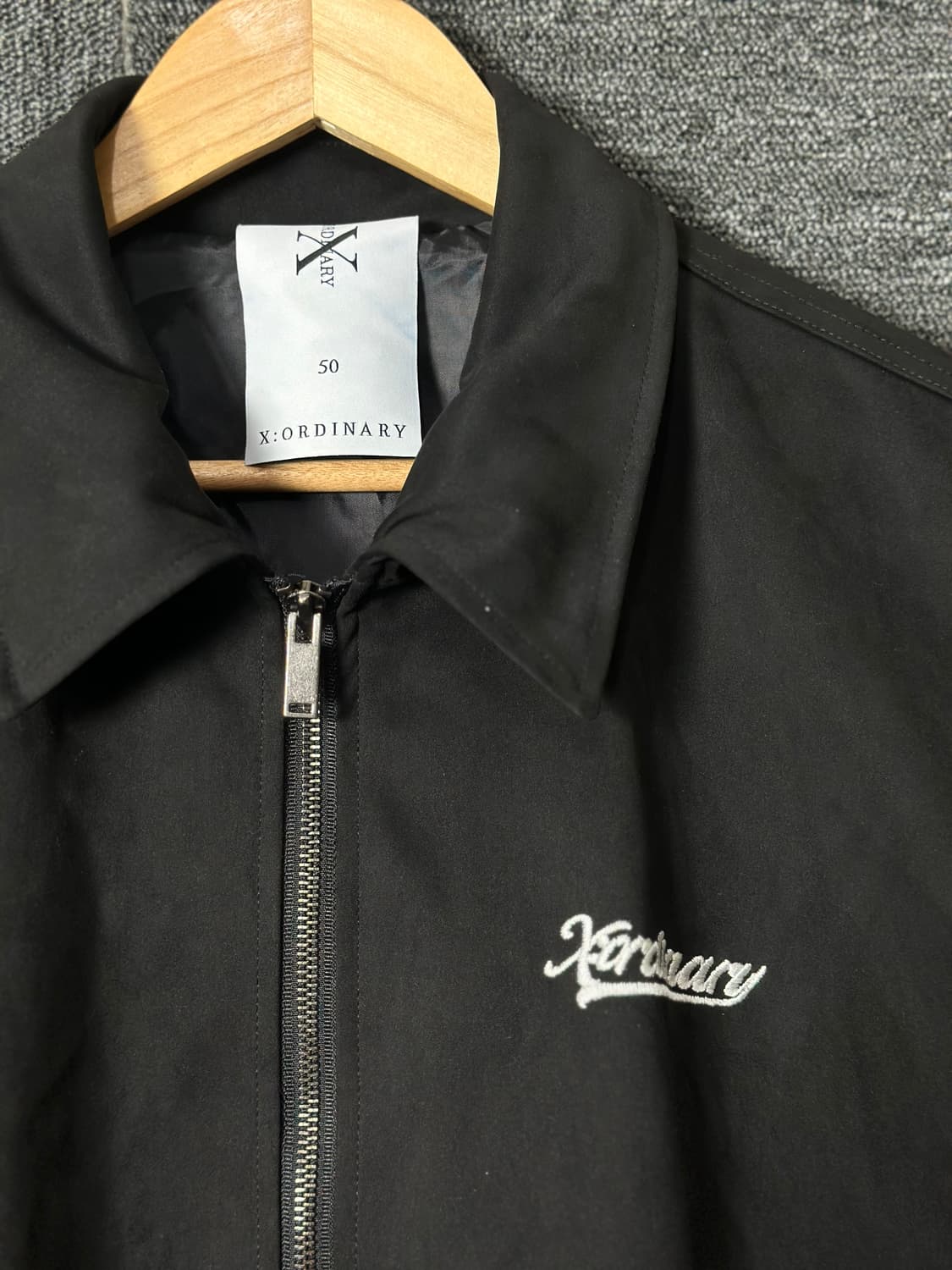 엑스오디너리(X:ORDINARY) 토끼 자수 스웨이드 워크 자 상품이미지3