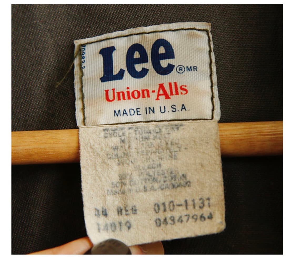 70's LEE Union Alls 메카닉 커버올 44R 상품이미지6
