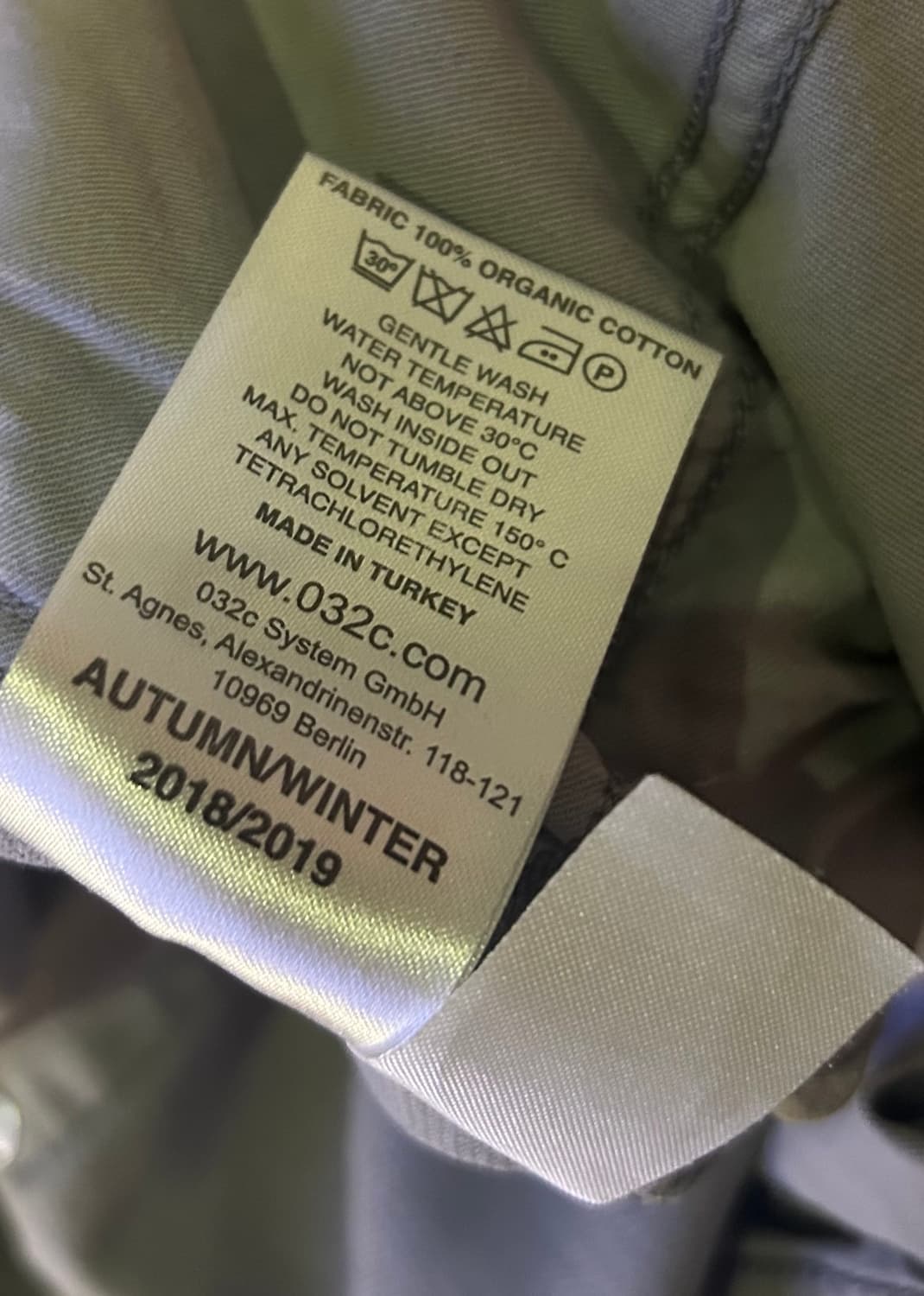 032c Workshop pants gray 상품이미지5