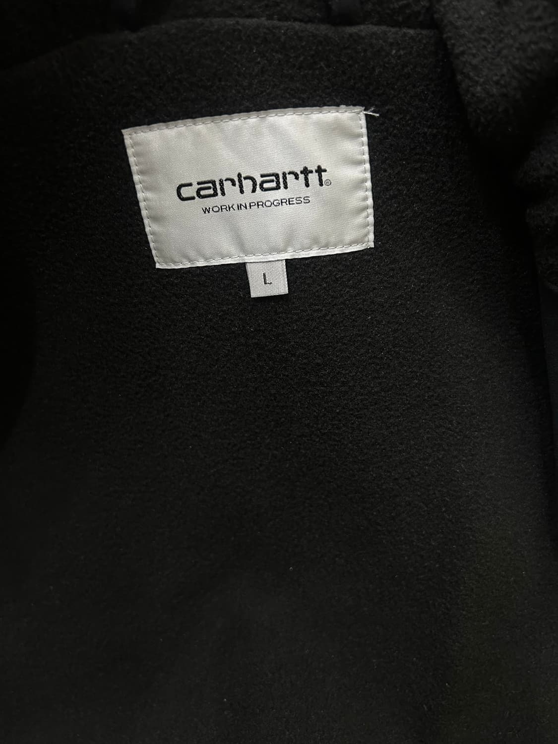 [L]칼하트WIP Prospector 자켓/블랙/기모 상품이미지8