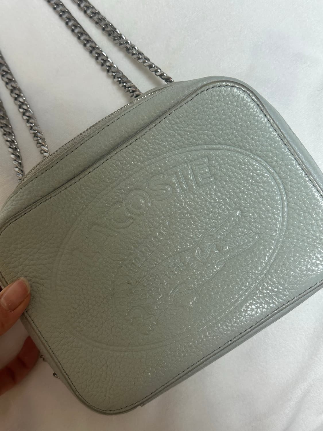 라코스테 체인 크로스백 상품이미지5