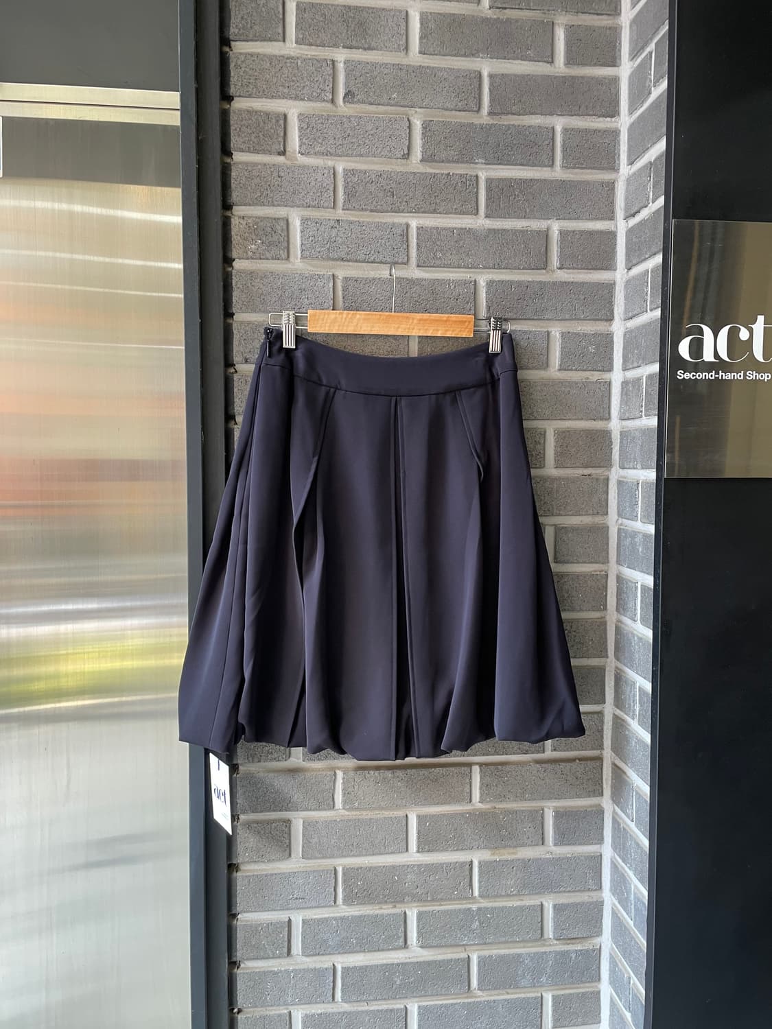 Rene 르네 벌룬 스커트 블랙 상품이미지1