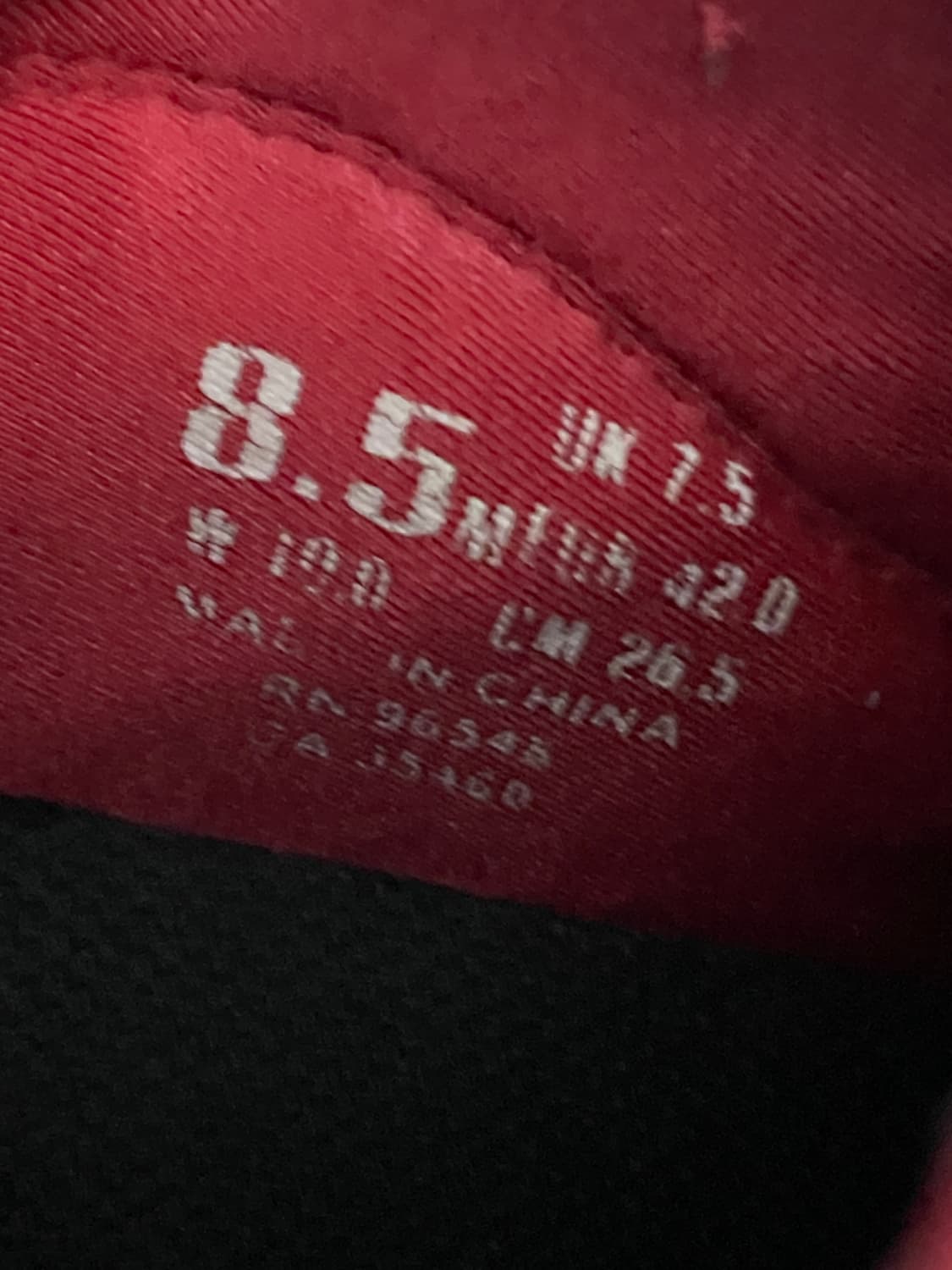 Rare)00s Oakley Bottle Cap Red Suede 상품이미지9