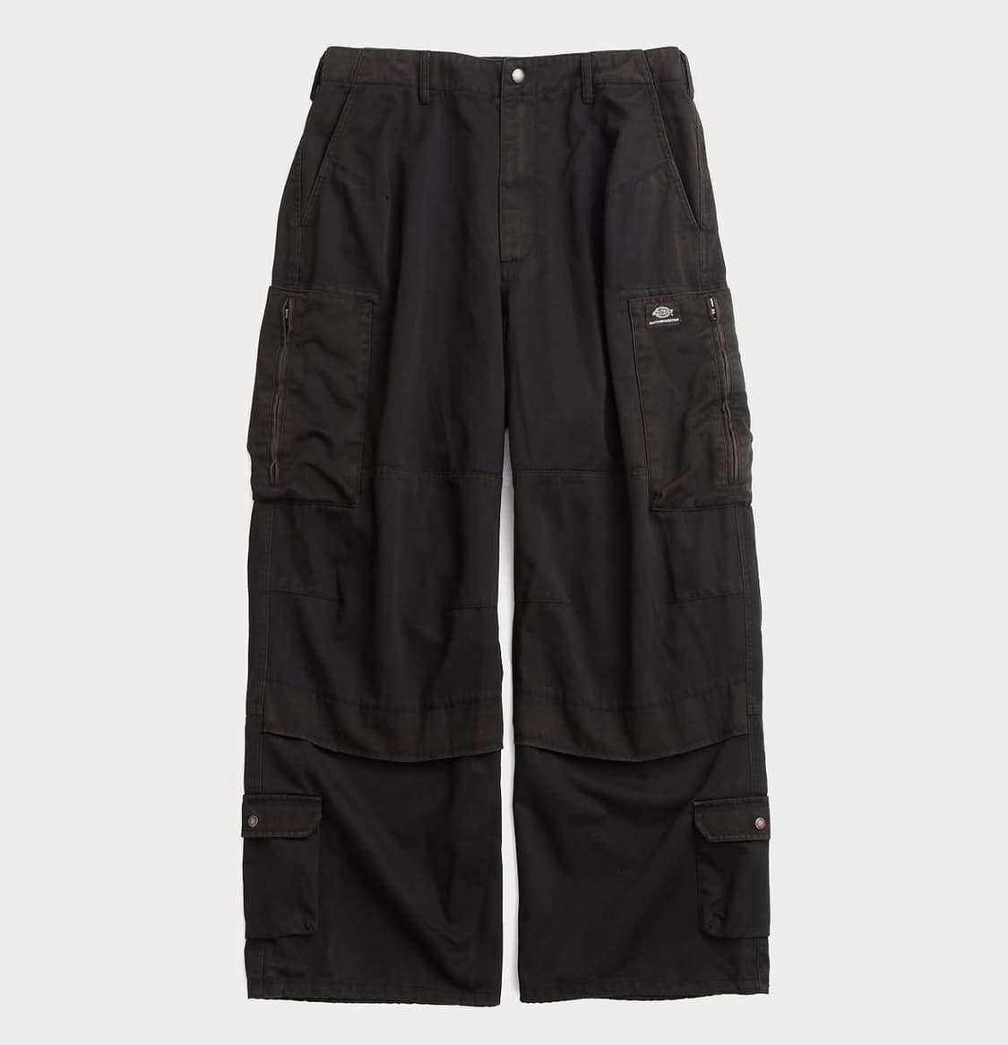 X 디키즈 카고 워크팬츠 Washed Black 상품이미지1