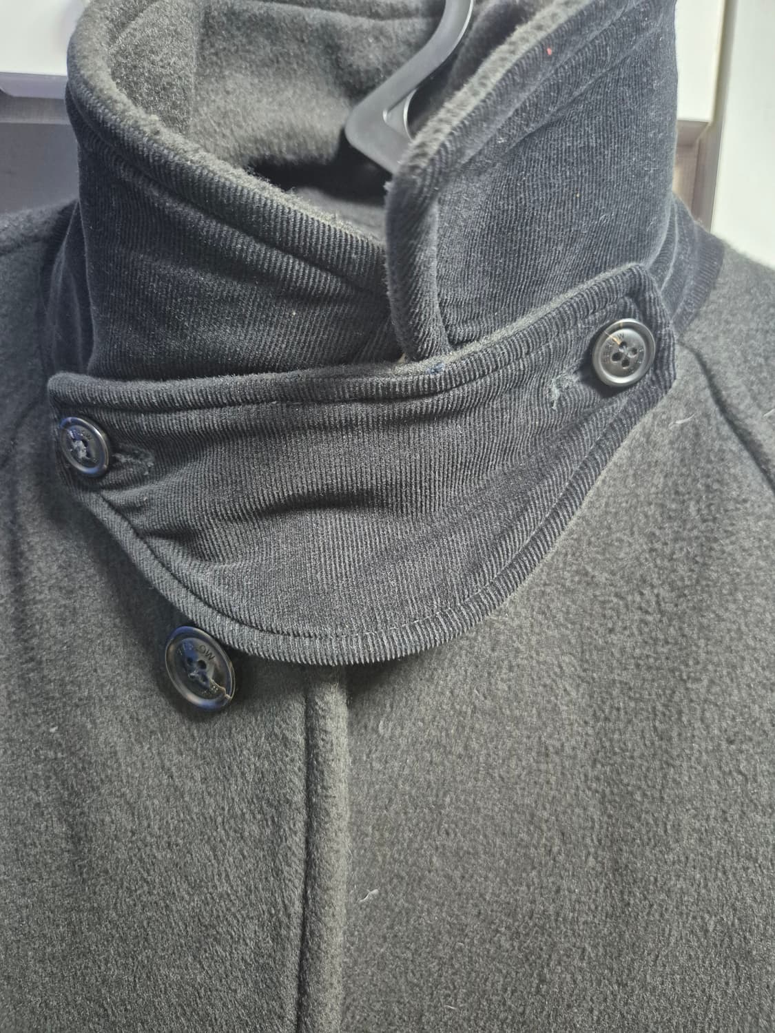 비슬로우 스탠다드 차콜 발마칸코트 xl 상품이미지5