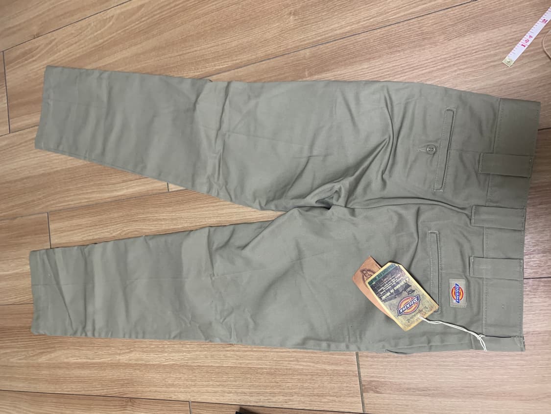 디키즈 875 카키색 바지 26사이즈 새상품 상품이미지2