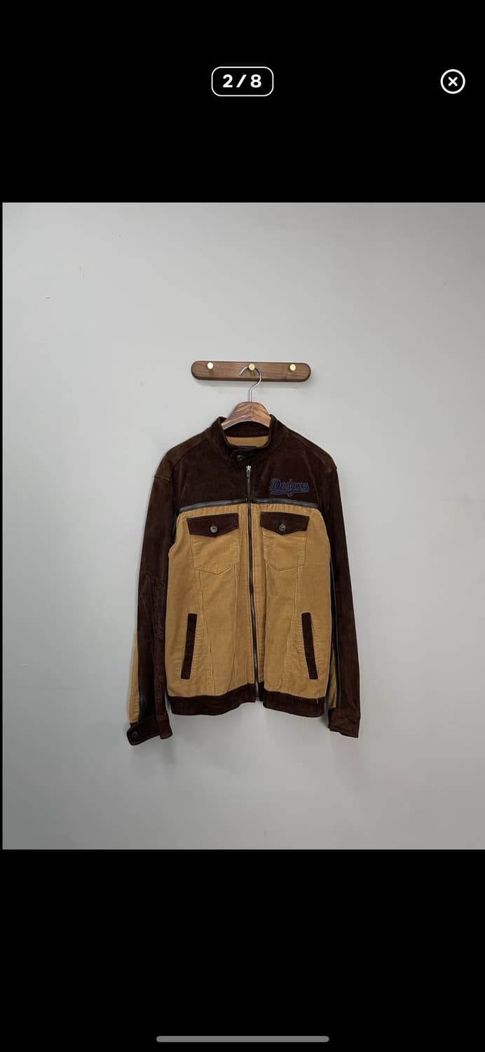 MLB 다저스 코듀로이 자켓 A2790 상품이미지2