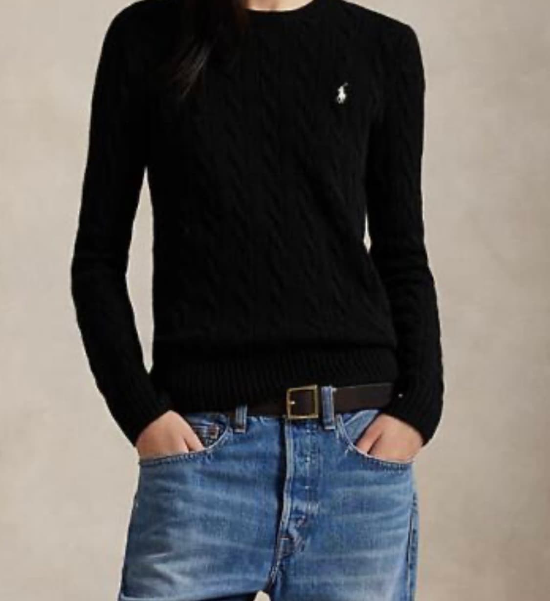 정품 폴로 꽈배기 니트 상품이미지8
