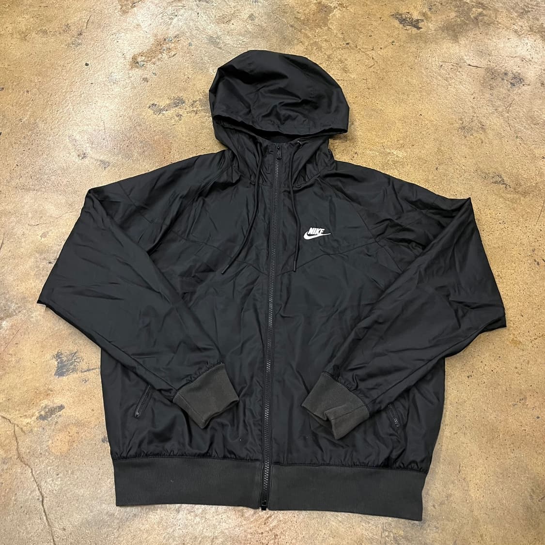 [정품/M] 나이키 바람막이 후드 집업 블랙 b15 상품이미지2