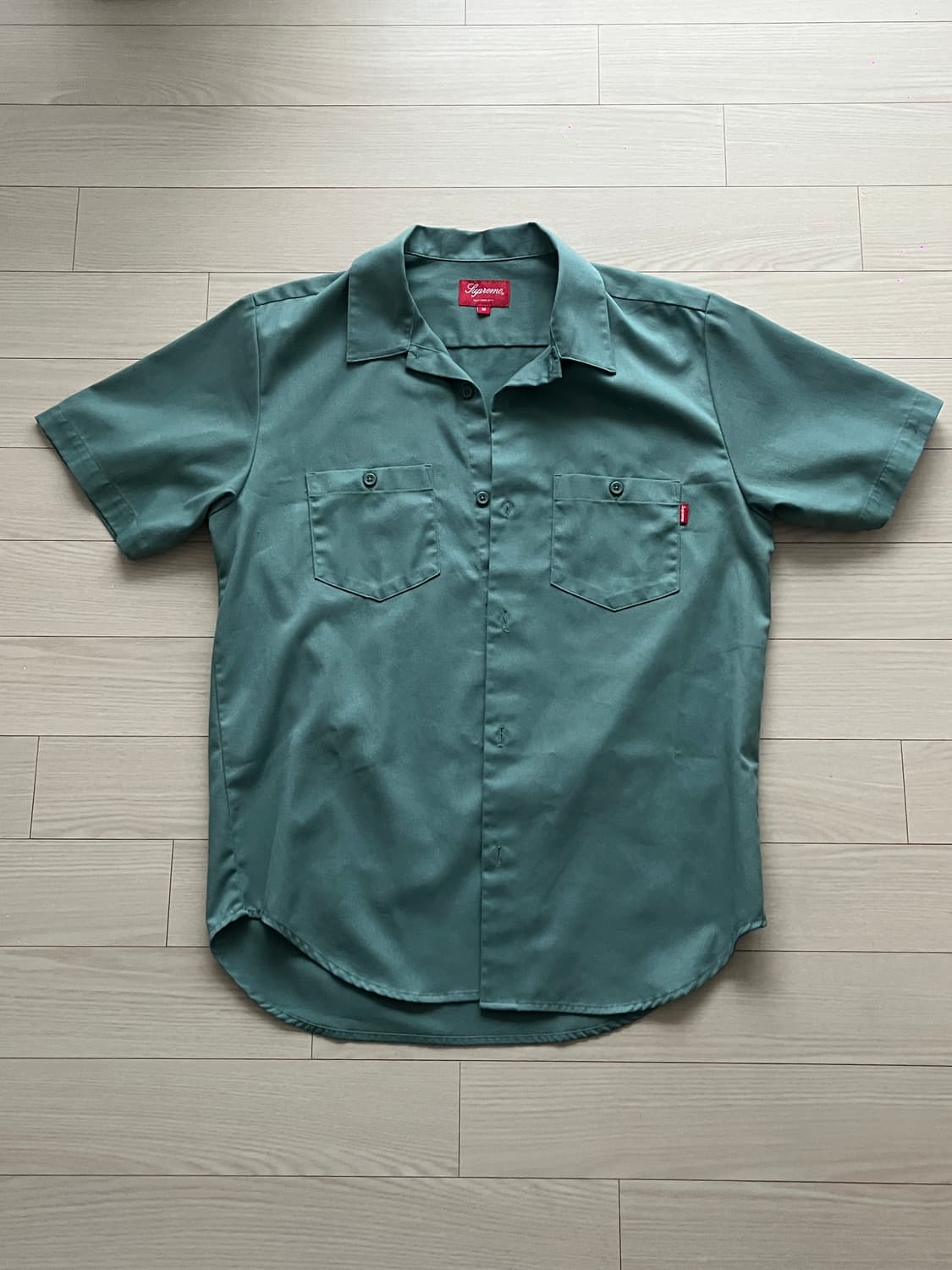Supreme 슈프림x마이클잭슨 워크셔츠 올리브 M (100-105) 상품이미지2