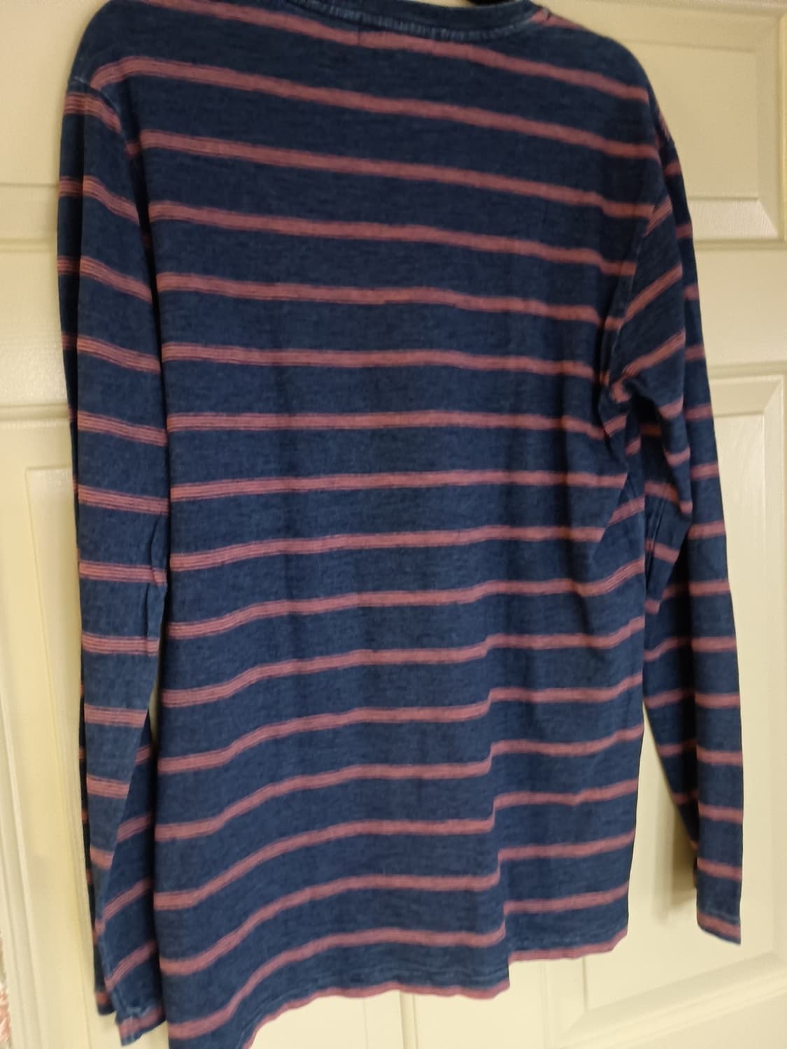 90s RRL 더블알엘 인디고 스트라이프 롱슬리브 티셔츠 상품이미지3