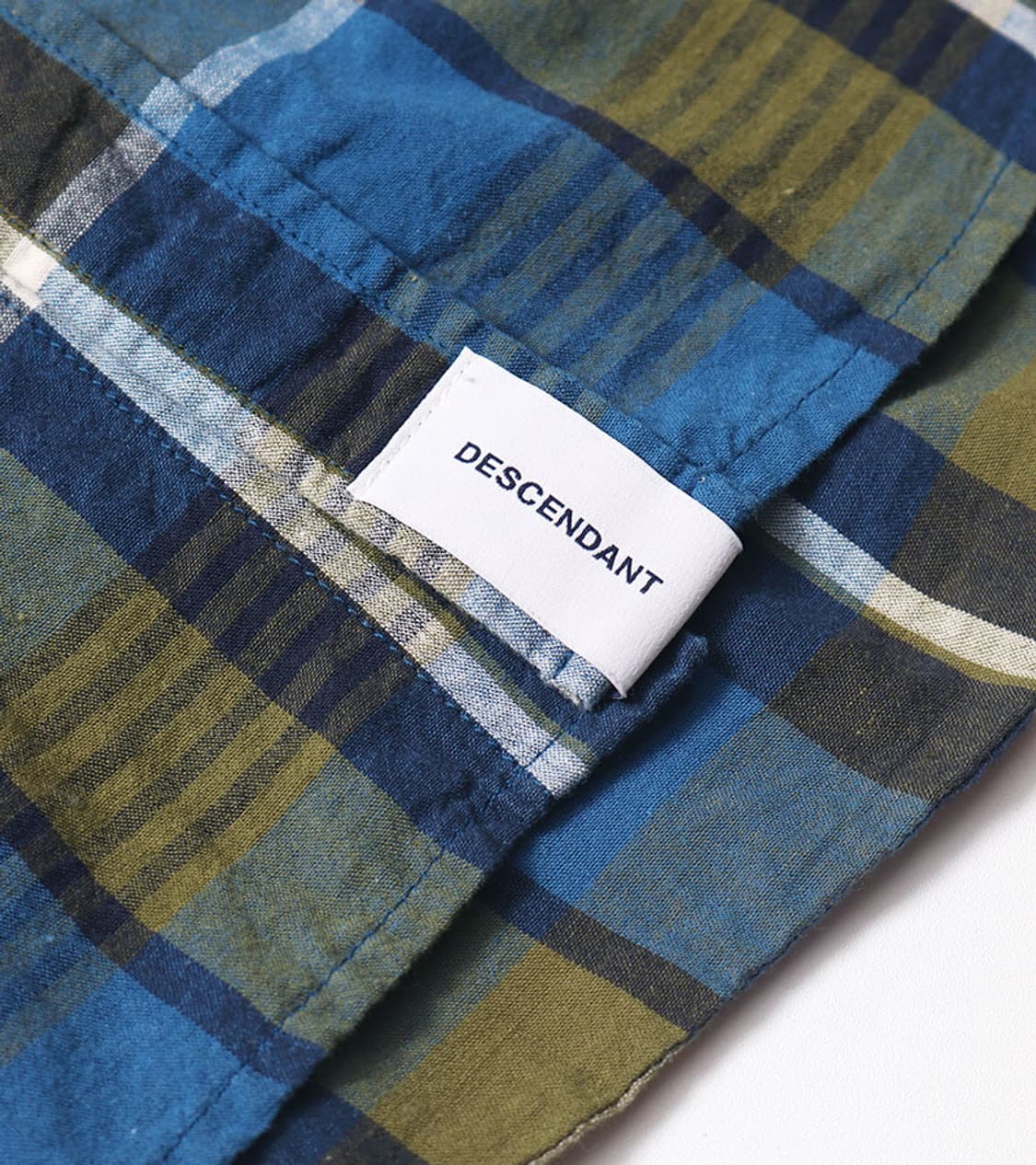 DESCENDANT - HYANNIS B.D SS CHECK SHIRT 상품이미지9