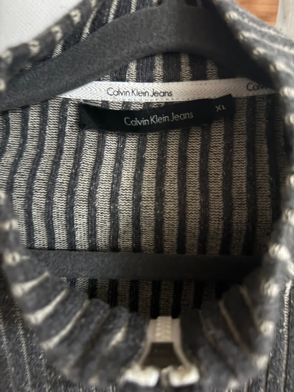 켈빈클라인 니트집업  상품이미지6