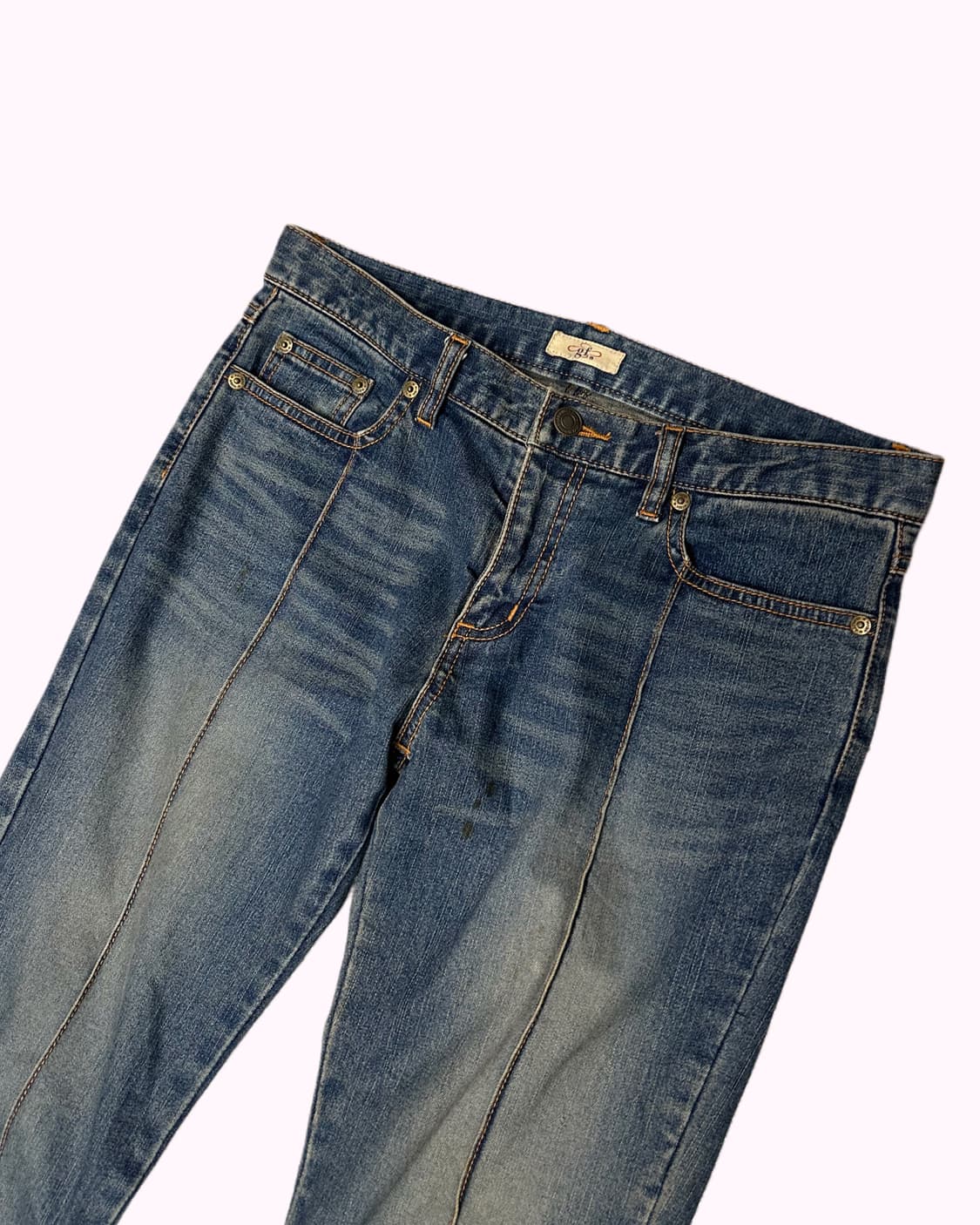 lace-up leg low-rise capri jean 상품이미지2