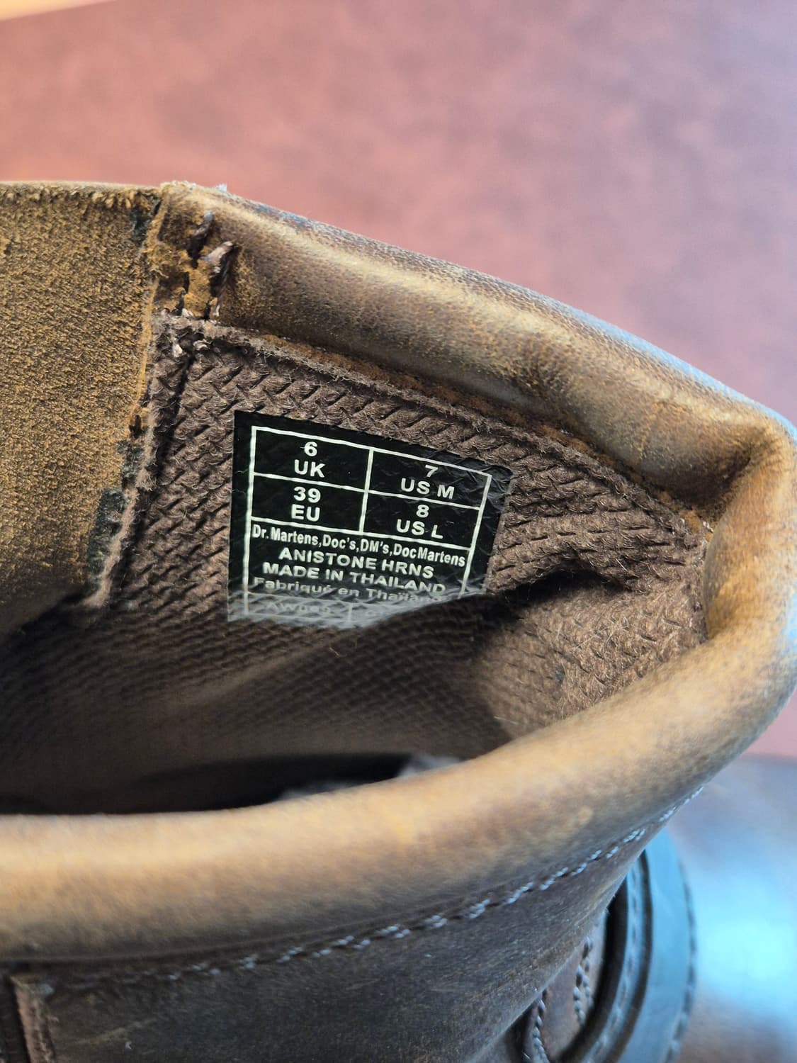 실착용1회 250(US7M)닥터마틴 버클스트랩부츠 상품이미지6