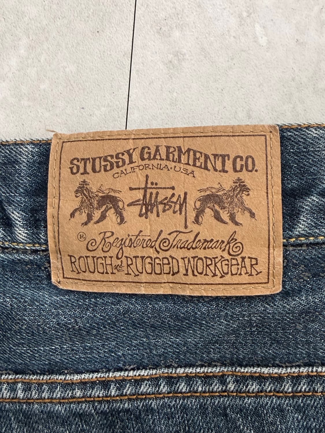 90s 00s 스투시 데님팬츠 32 상품이미지6