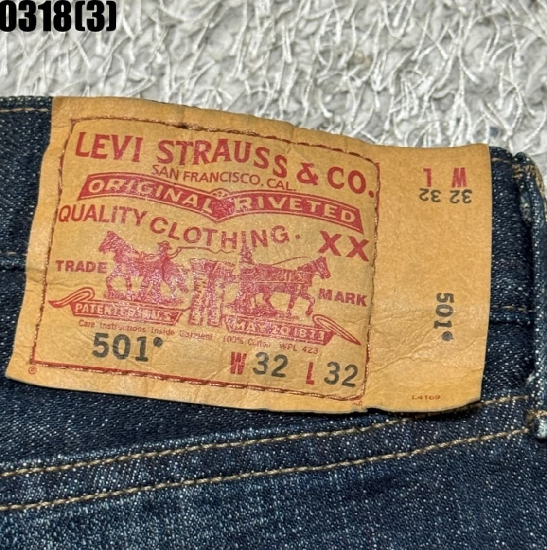리바이스 501 청바지 상품이미지2