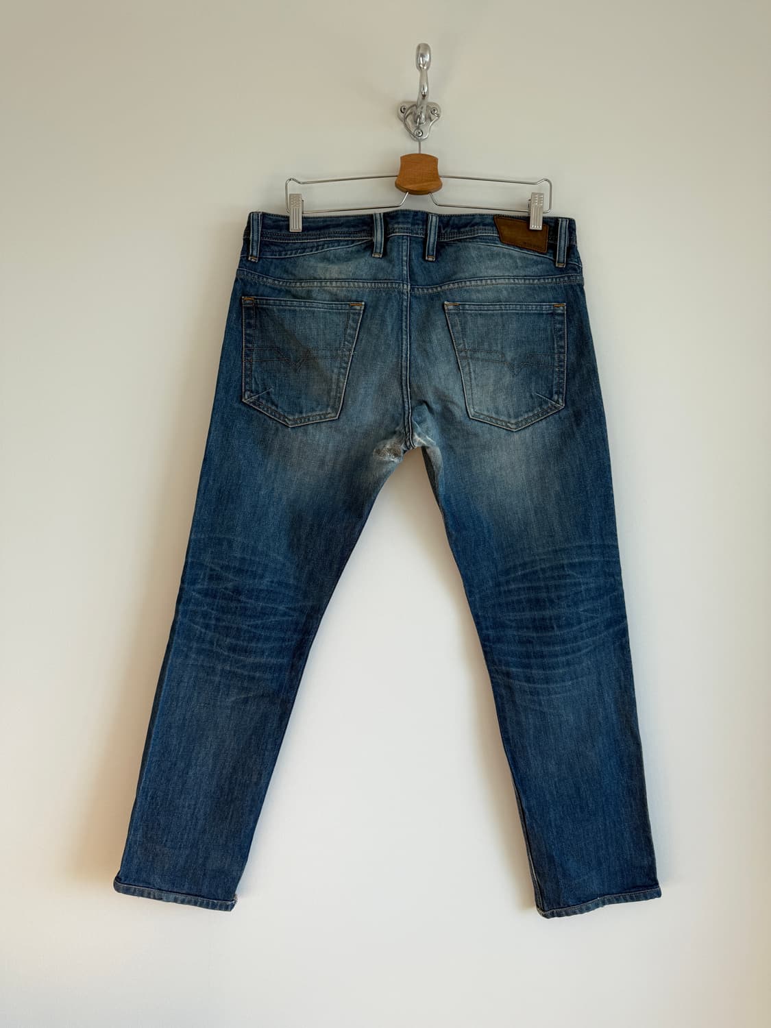 디젤(Diesel) SHIONER 데님 팬츠(데미지 확인) 상품이미지5