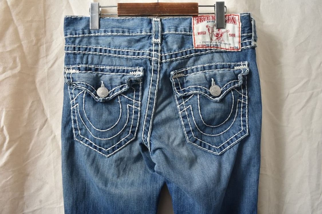 트루릴리전 부츠컷 청바지 32 M0413 상품이미지5