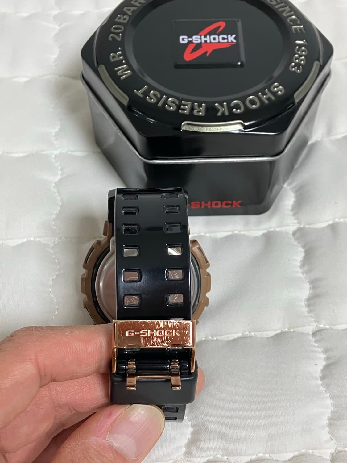 카시오 지샥 빅페이스 로즈골드 (5146/5425) 상품이미지3