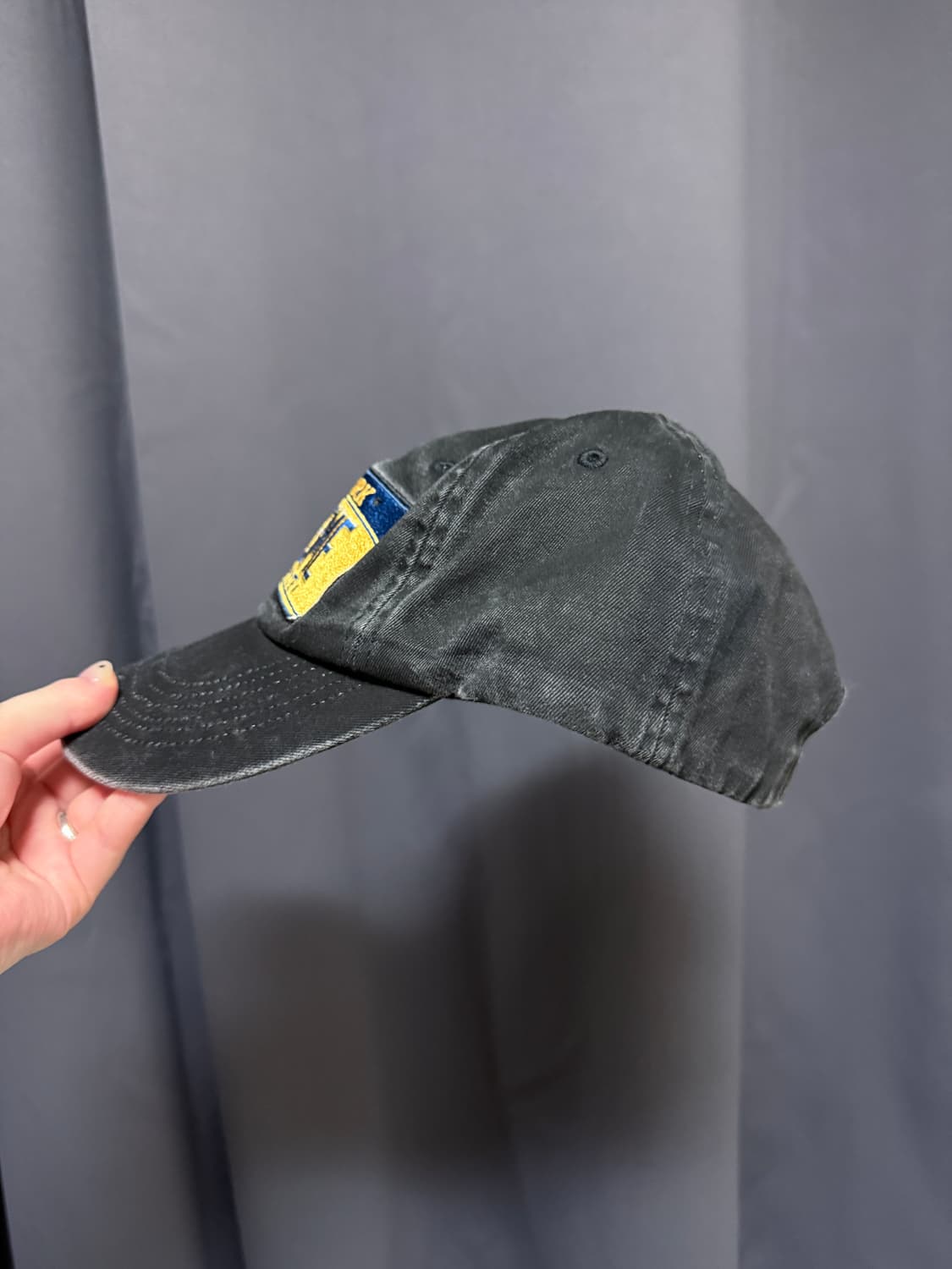 슈프림 라이센스 플레이트 6-패널 블랙 - 25SS 상품이미지8