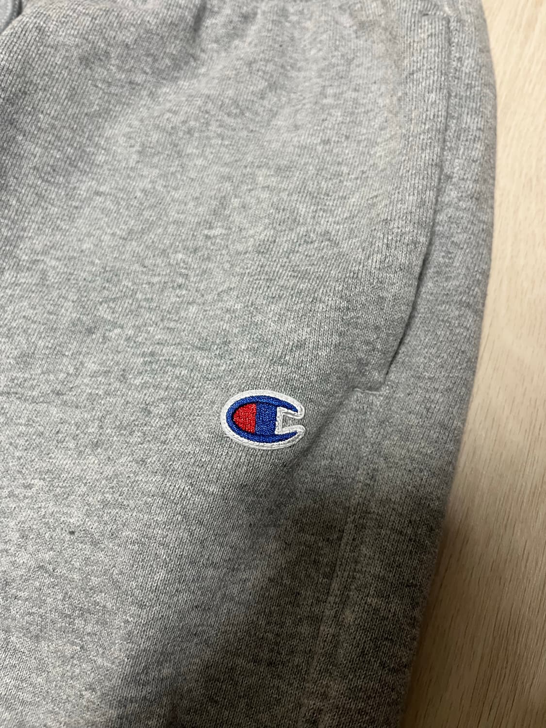 챔피온 C로고 와이드핏 스웨트 조거 팬츠 L 상품이미지2