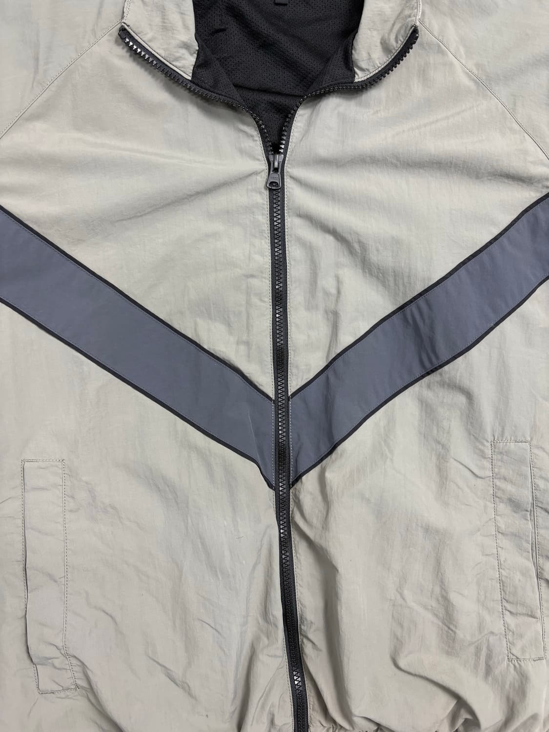 무신사 스탠다드 바람막이 카키 상품이미지5