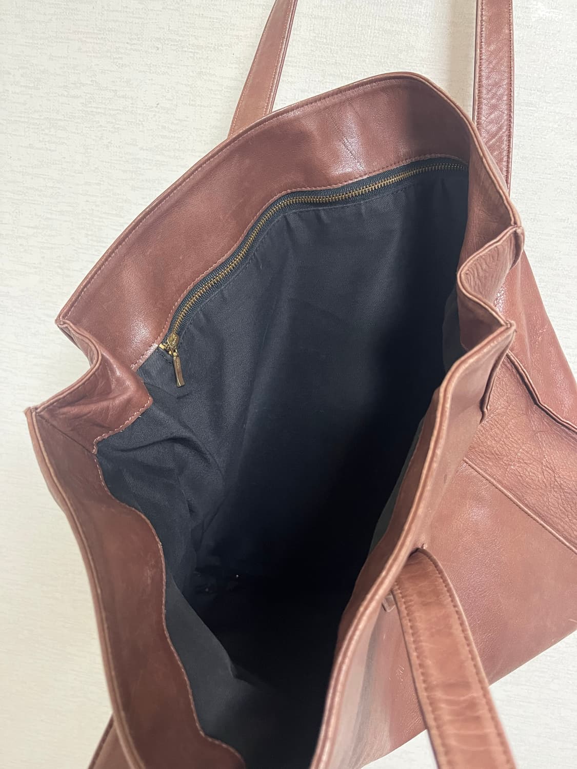 마가렛호웰 레더 토트백 상품이미지4