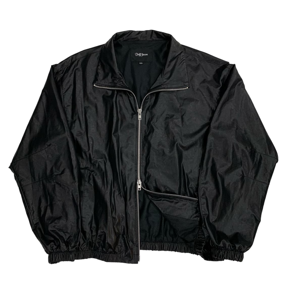 도프제이슨 블랙 투웨이 레더자켓 상품이미지1