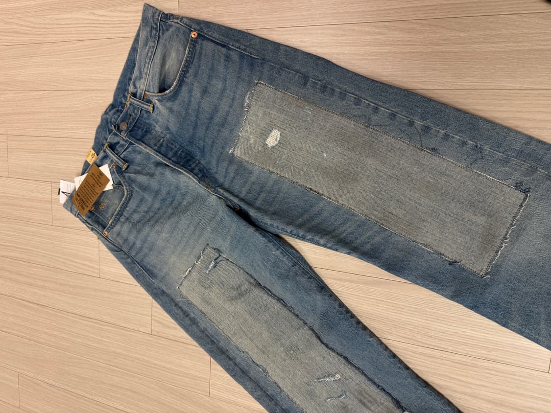 RRL 빈티지파이브포켓 미드랜드 32/32 새상품 팝니다 상품이미지1