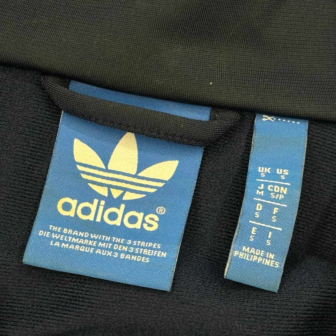 S 아디다스 파이어버드 그래픽 네이비 트랙탑 상품이미지4