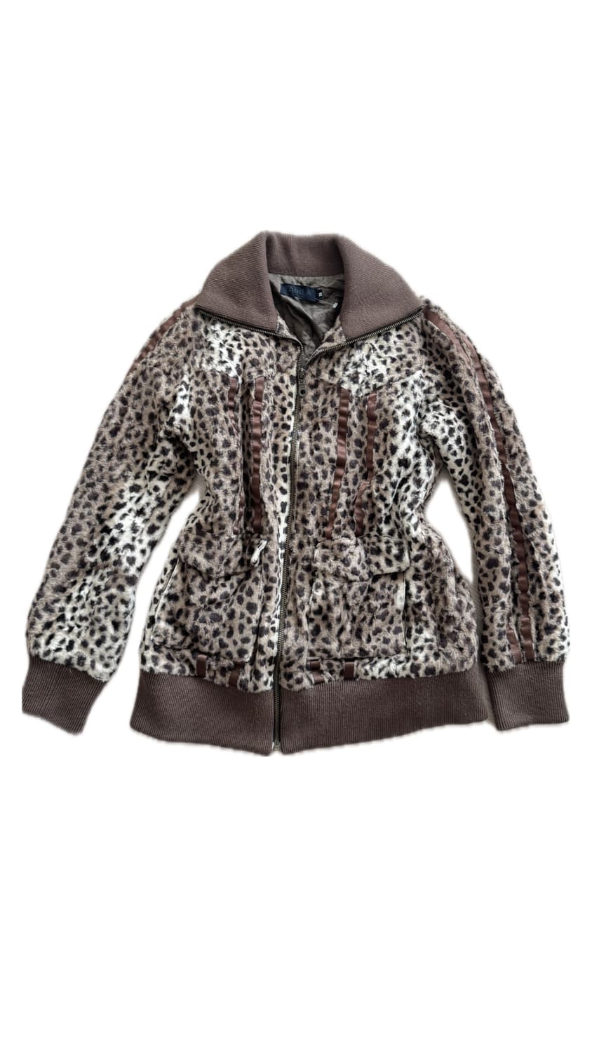 And A 호피 레어파드 집업 상품이미지1