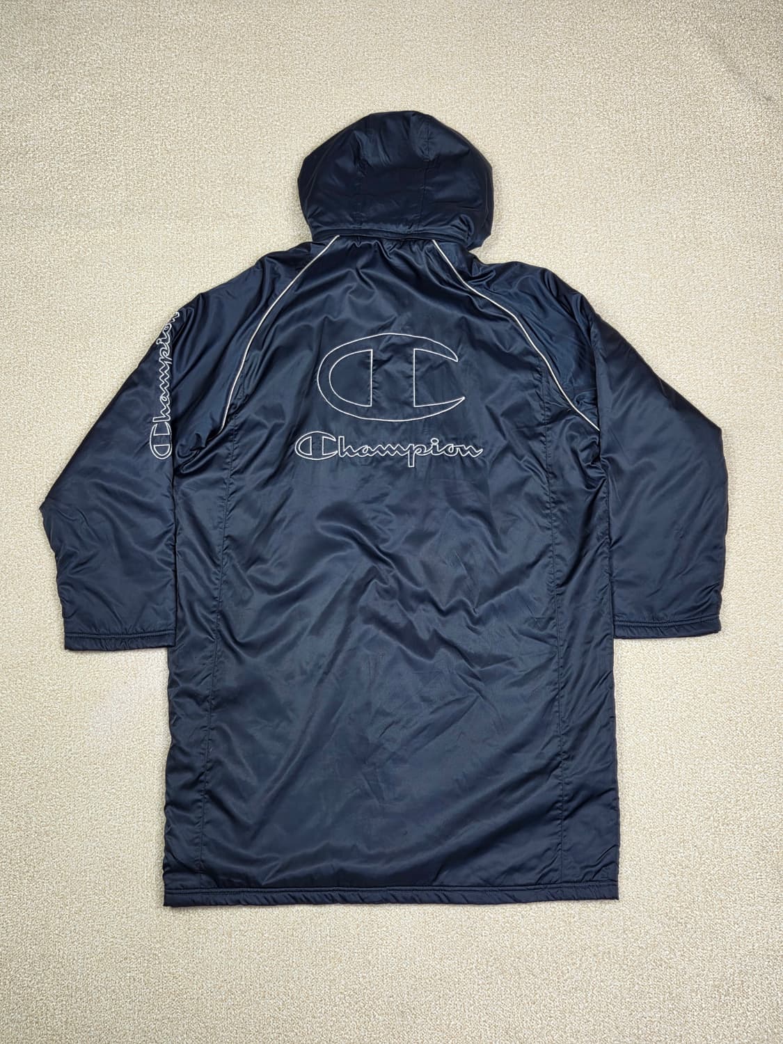 [챔피온] 골드윈 빅로고 플리스 벤치 코트 | 00234 상품이미지8