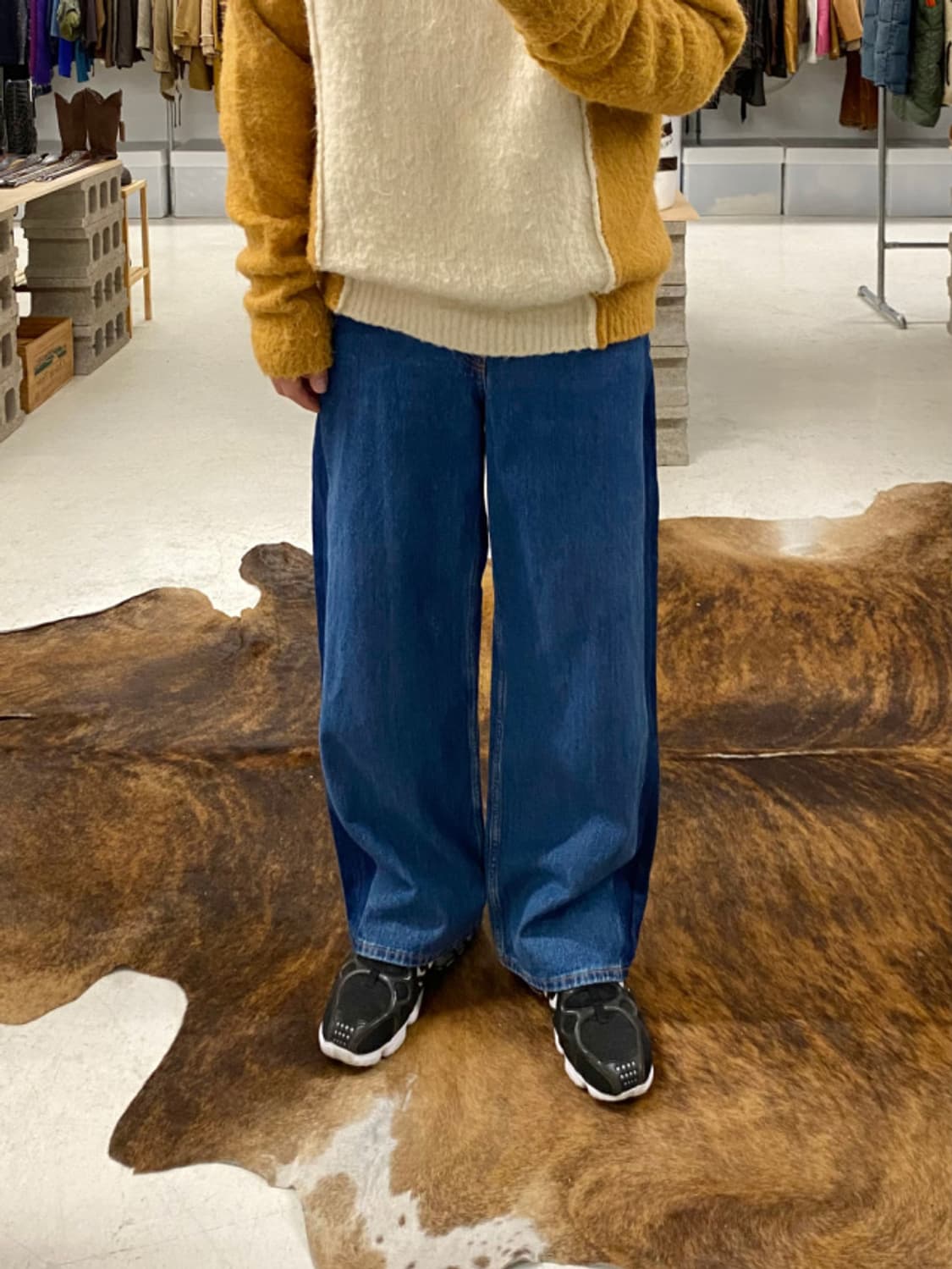 COEN by united arrows wide denim pants 상품이미지1