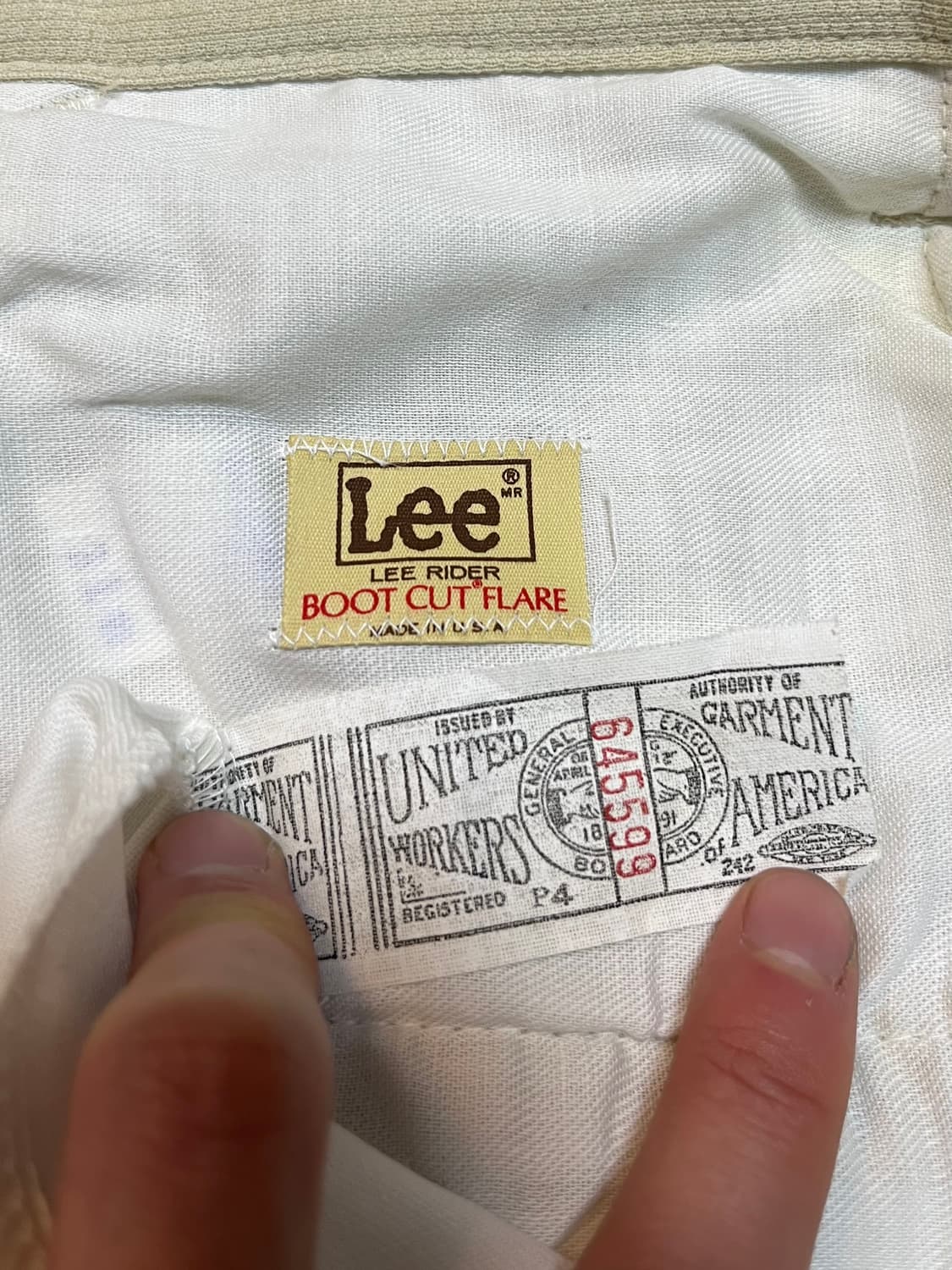 70s Lee riders boot cut pants (34x34) 상품이미지6