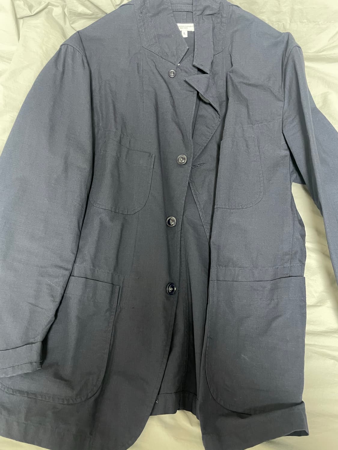 엔지니어드가먼츠 베드포드 립스탑 네이비 L 상품이미지2