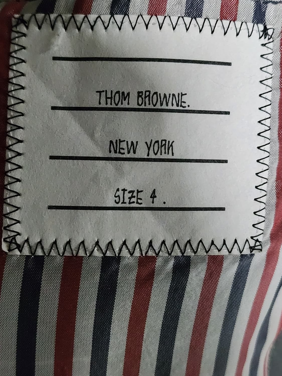 톰브라운 봄버 자켓 그레이 4사이즈 100-105사이즈 상품이미지4