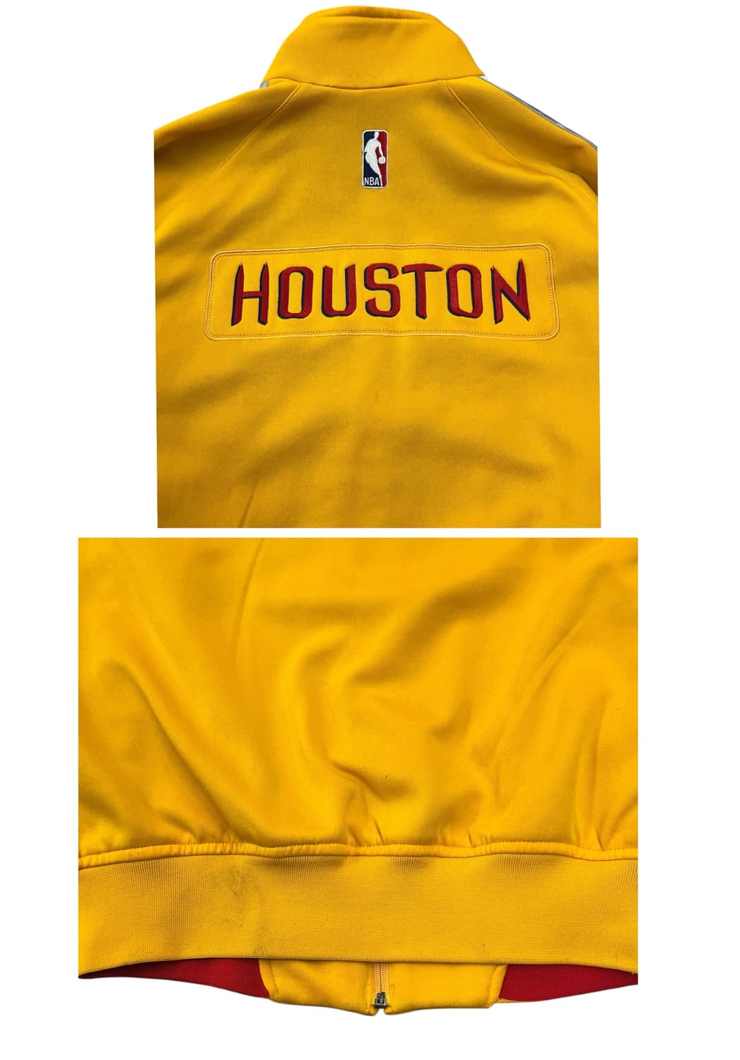 아디다스 nba 휴스턴 농구 져지 옐로우 S #csz1988 상품이미지7