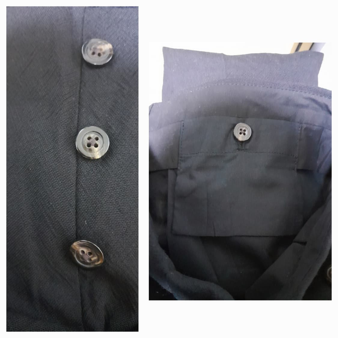 릭오웬스 블랙 DIRT 클래식 울슬랙스 46/30"~31" 상품이미지8