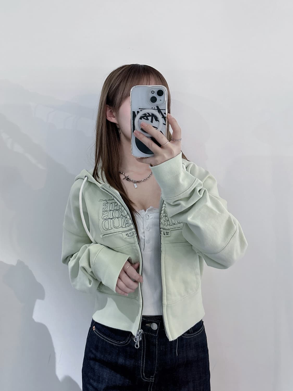 마리떼프랑소와저버 말차 후드집업 상품이미지2