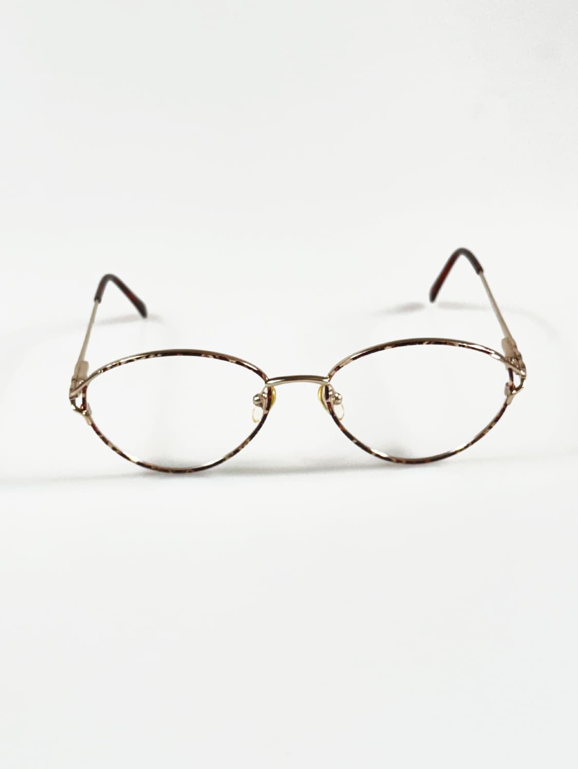 90s 유로피안 토터스 골드 오벌 메탈 프레임 빈티지 안경 상품이미지3