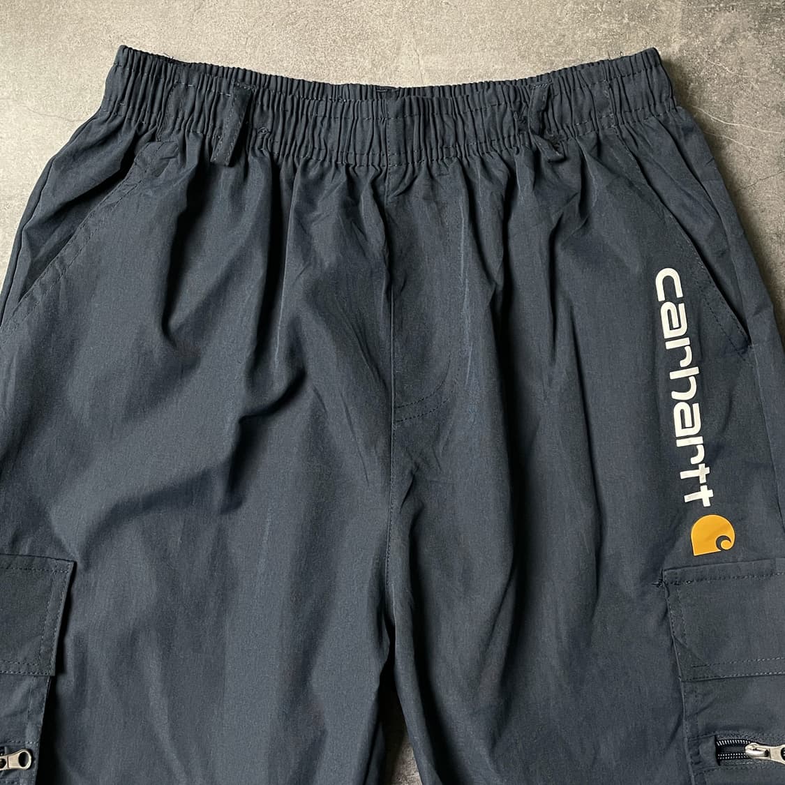 CARHARTT 칼하트 네이비 카고 하프팬츠 A01094 상품이미지2