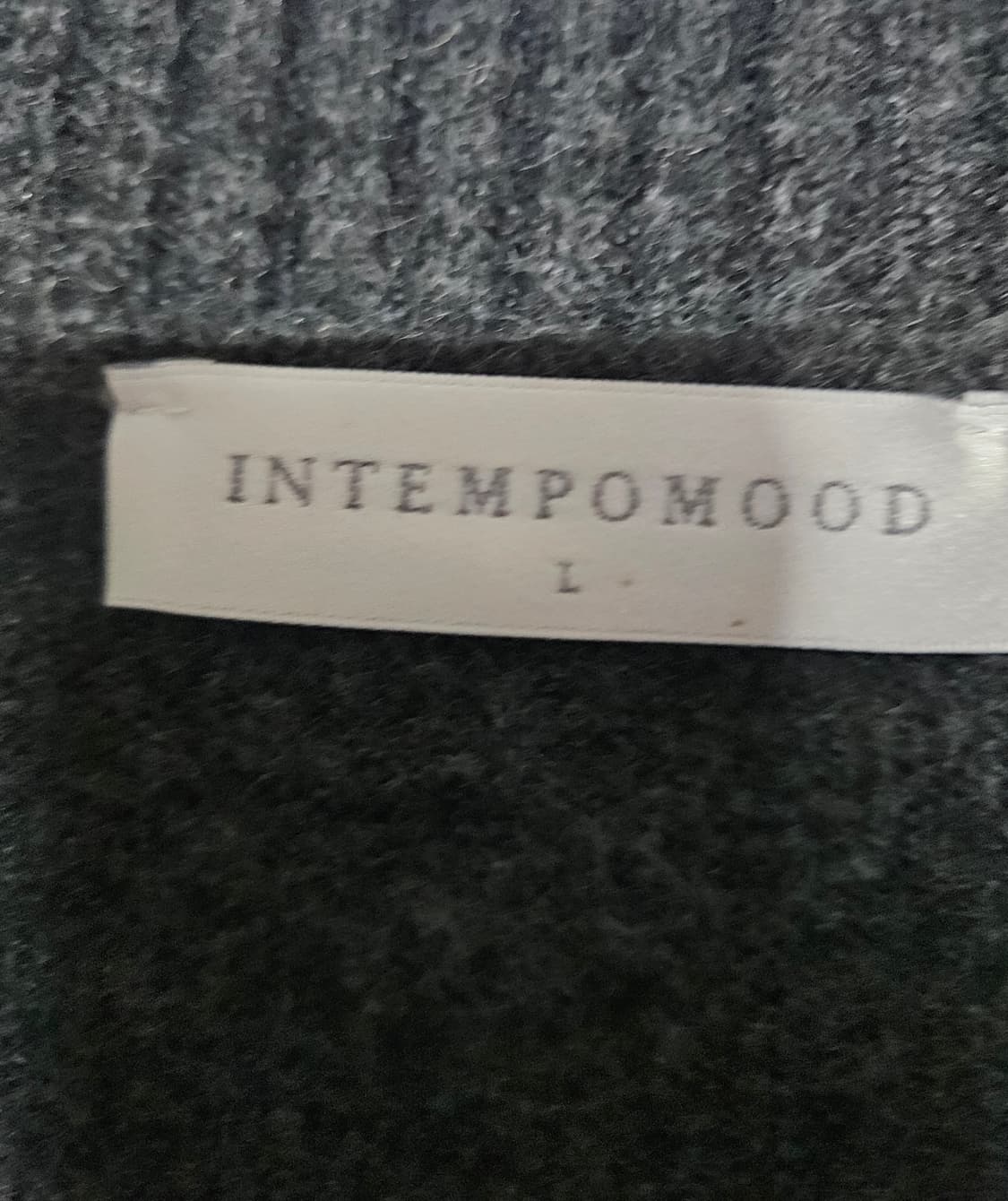 [L] 인템포무드 가디건 차콜 상품이미지4