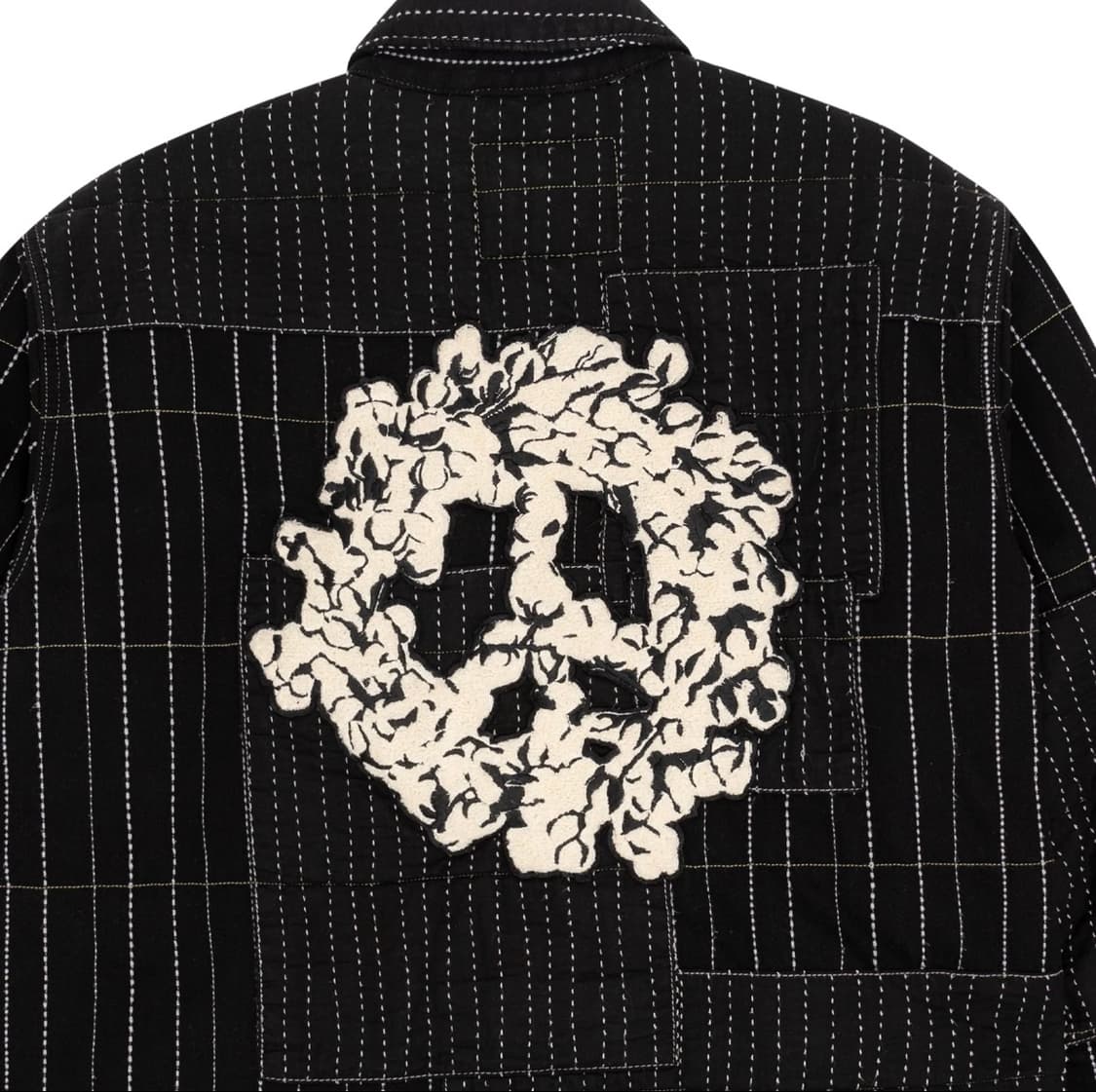 데님티어스 피스 패치워크 패디드 자켓 L사이즈 상품이미지8