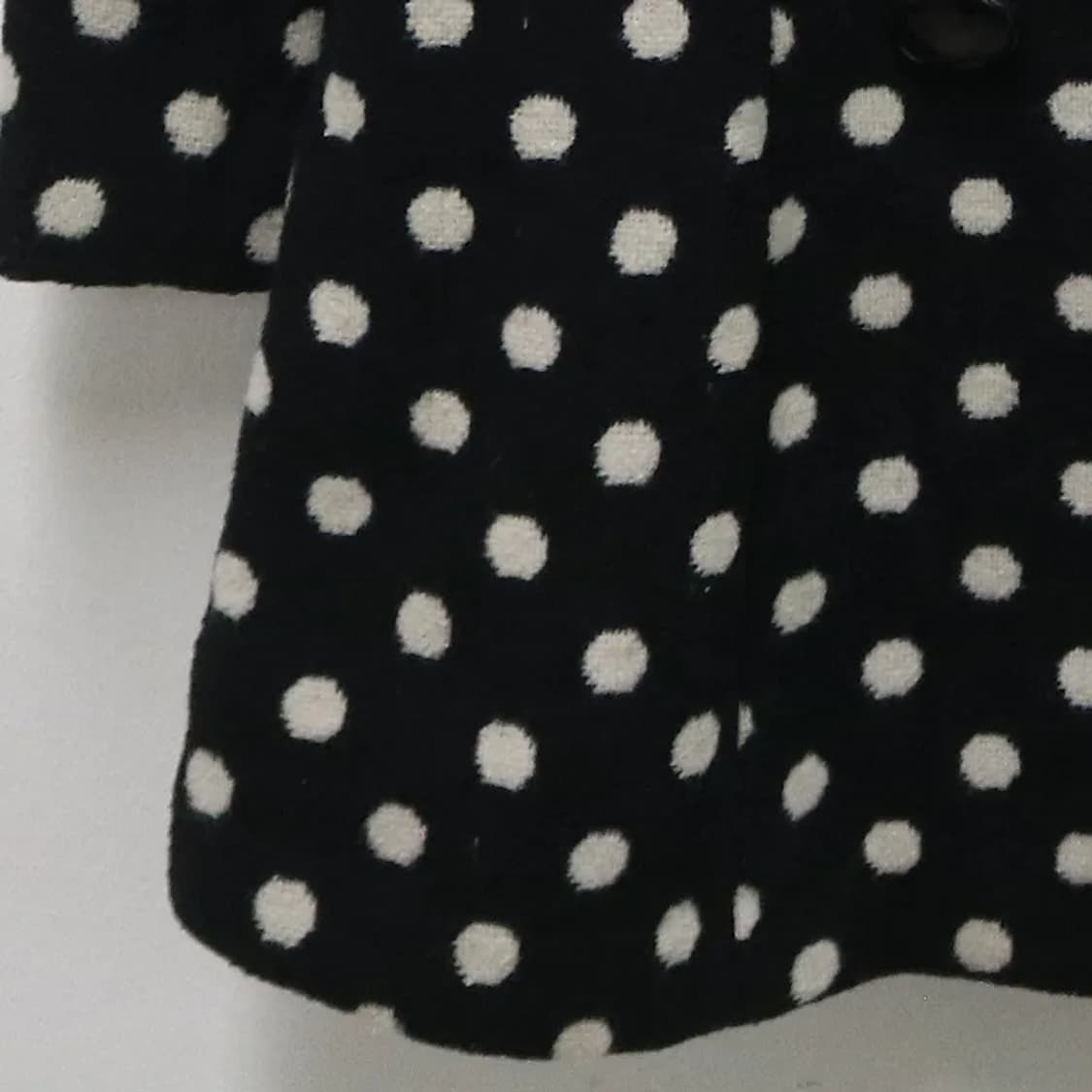 PINKY GIRLS 도트 울 혼방 더플 코트 60437 상품이미지6