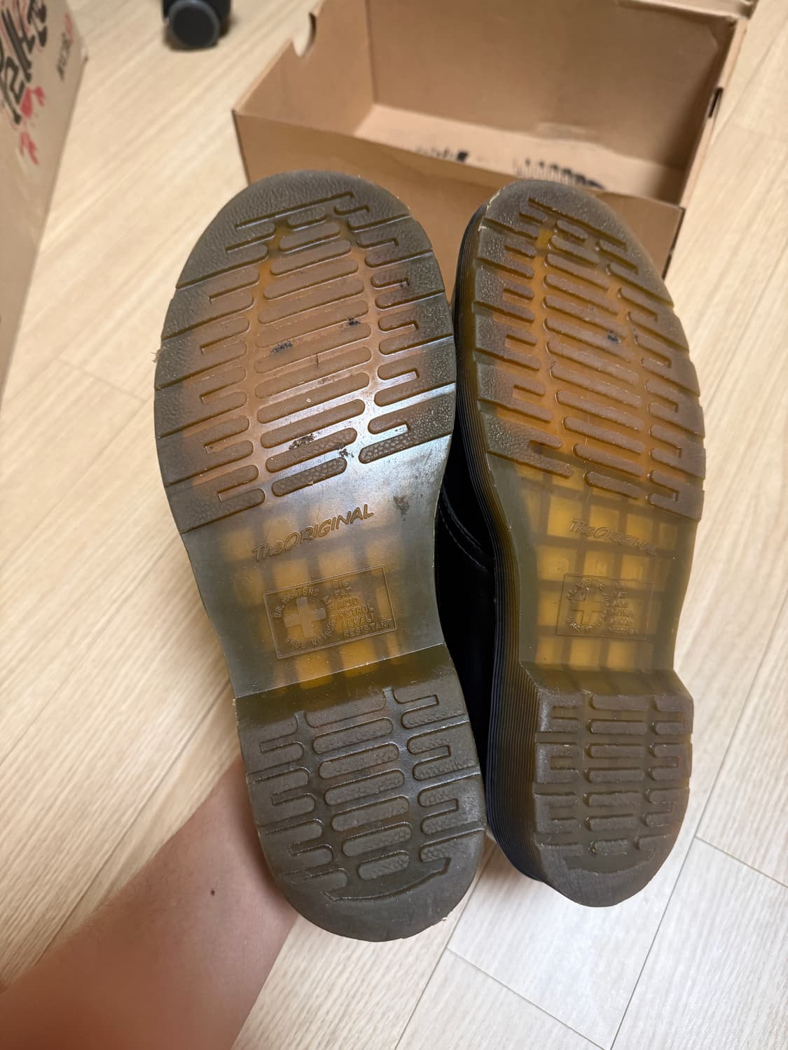 uk6,250) 129,000원 닥터마틴 1461 스무스 블랙 3홀 더비 상품이미지6