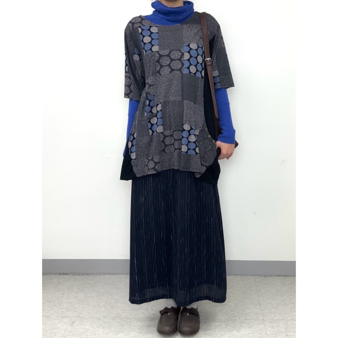 빈티지 에스닉 보헤미안 반팔 상품이미지2