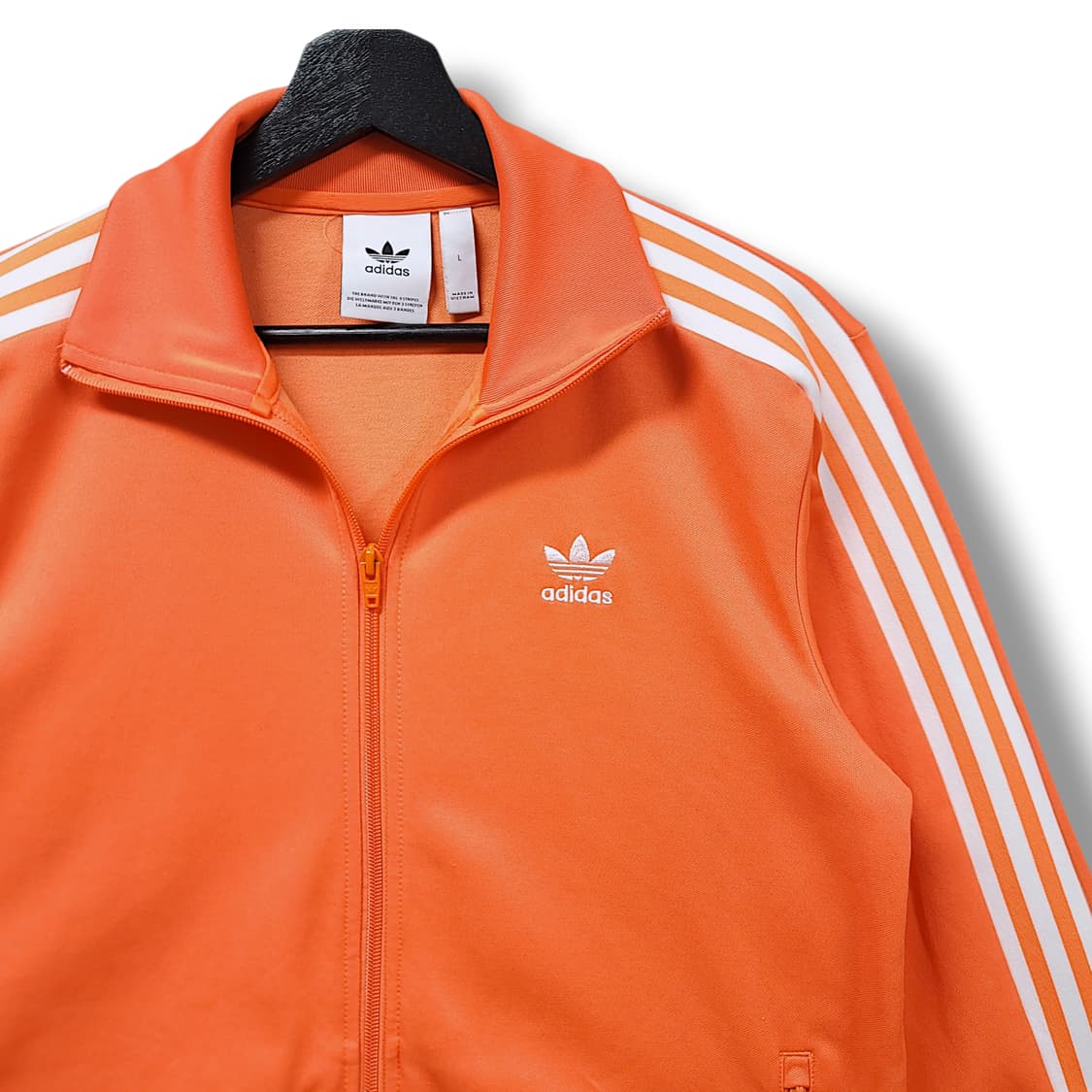 [L] 아디다스 오렌지&화이트라인 베켄바우어 트랙탑져지 상품이미지3